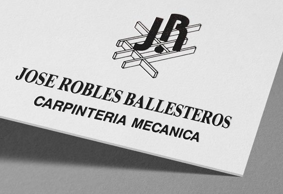 Carte de José Robles Ballesteros, menuiserie mécanique