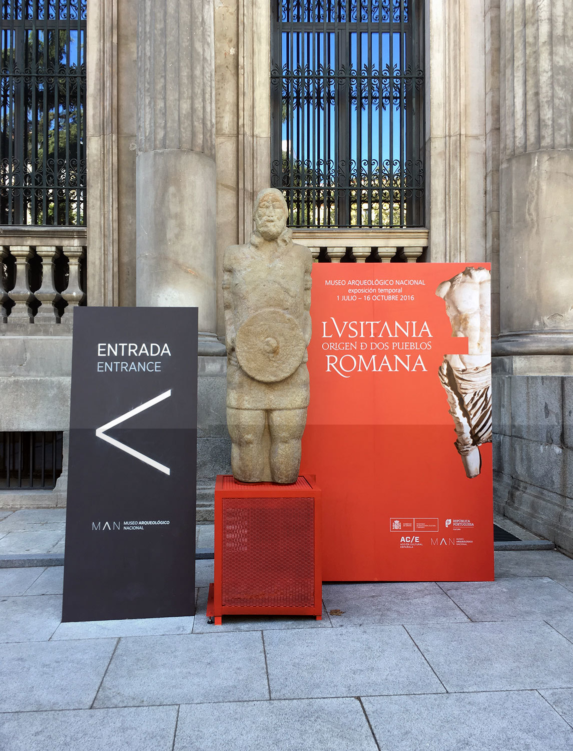 Exposición Lusitania romana, en el Museo Arqueológico Nacional. Proyecto realizado por Robles Project Factory.