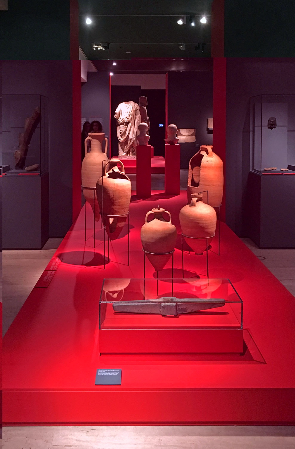 Exposición Lusitania romana, en el Museo Arqueológico Nacional. Proyecto realizado por Robles Project Factory.