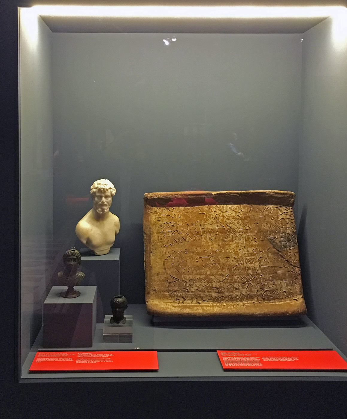 Exposición Lusitania romana, en el Museo Arqueológico Nacional. Proyecto realizado por Robles Project Factory.