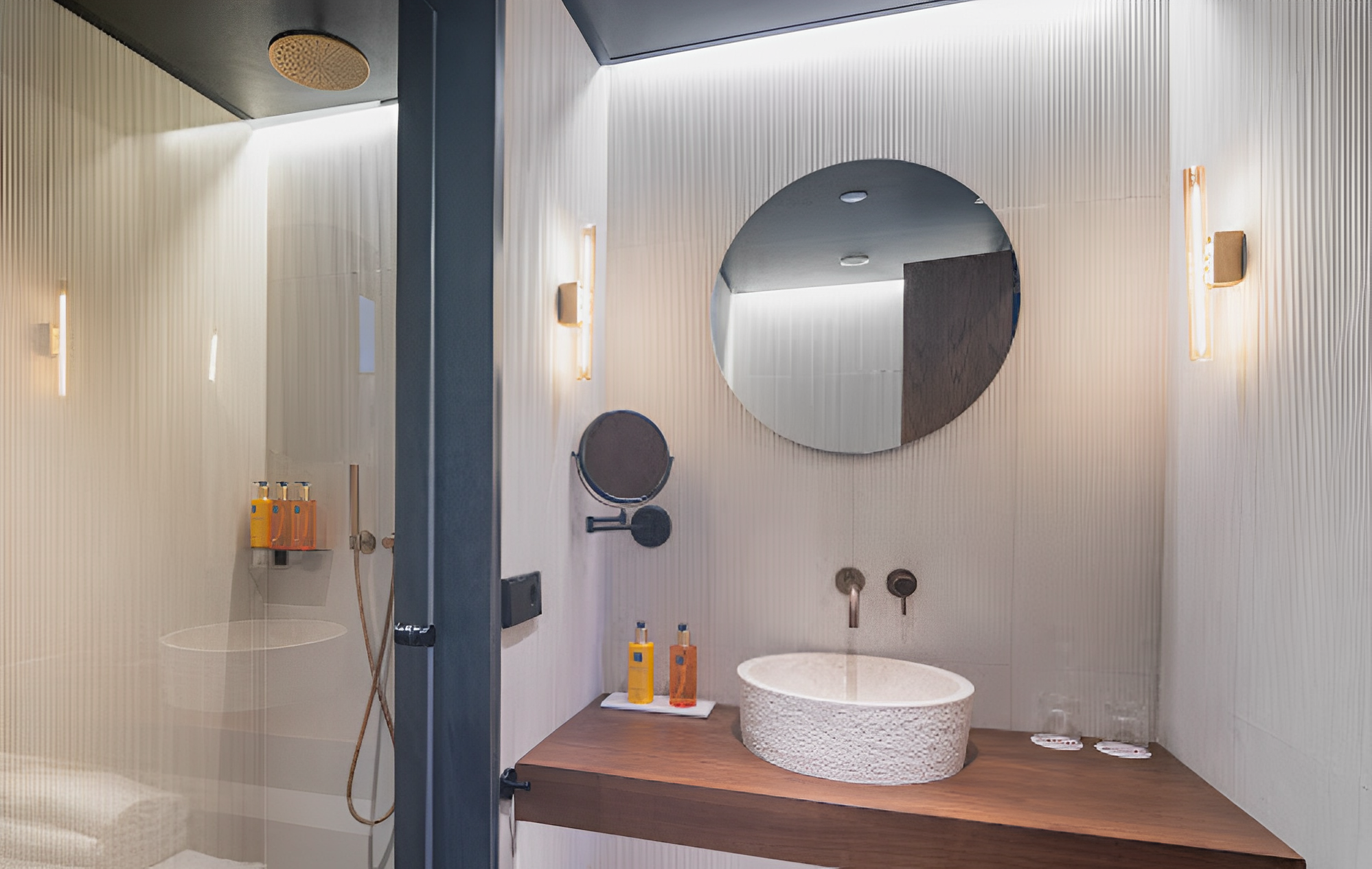 custom furniture and equipment for hotel bathrooms
