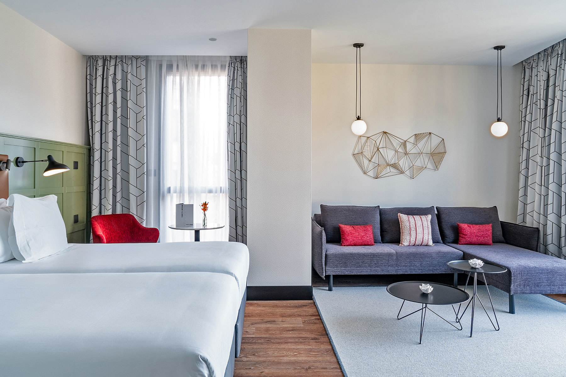 Remodelación del hotel Vincci Bilbao, realizada por Robles Project Factory.
