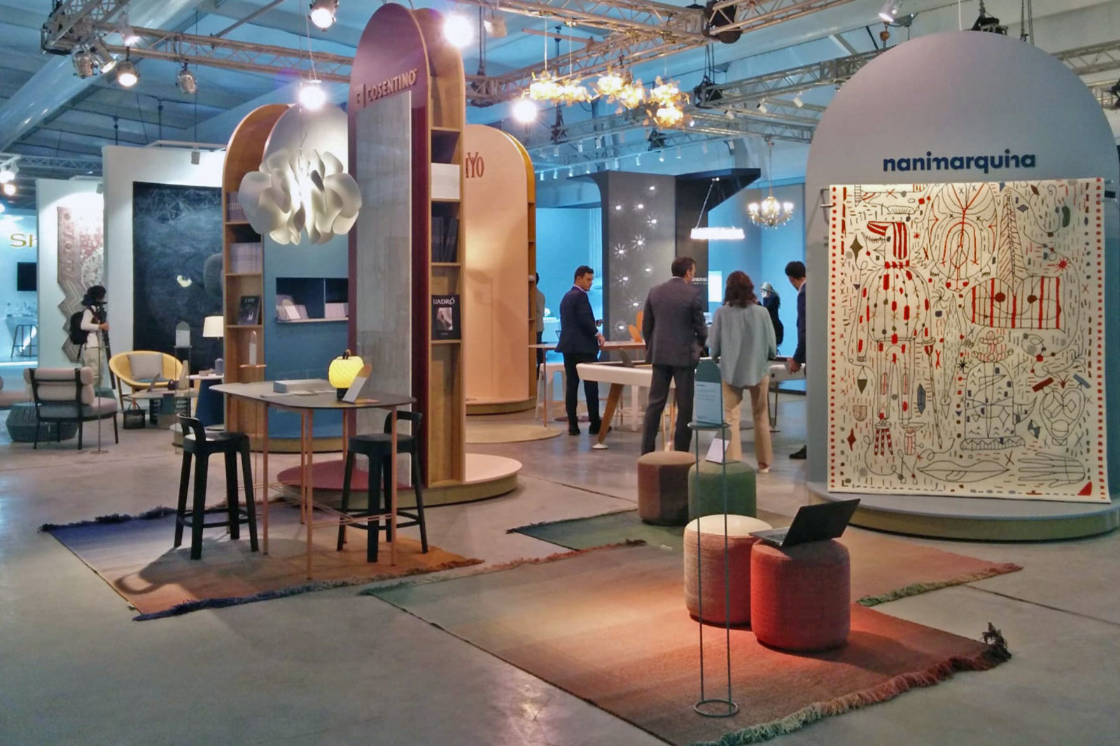 Exposición de la marca Interiors from Spain en Dubai, realizada por Robles Project Factory
